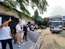 Alhamdulillah, Ratusan Mekanik Bengkel Umum Bisa Merasakan Mudik Gratis