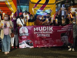 Gelar Mudik Gratis, Relawan Ganjar Pranowo Berangkatkan 1.200 Orang