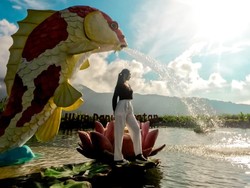 Ada Merlion di Ulun Danu Beratan, Yuk Liburan!