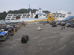 H+5 Lebaran, Arus Lalu Lintas Pelabuhan Merak Arah Jakarta Lancar