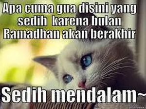 Ramadan Berakhir, Ini Kumpulan Meme yang  Bikin Sedih dan Haru