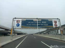 Sempat Ditutup, Jalan Tol MBZ Kembali Dibuka Pagi Ini