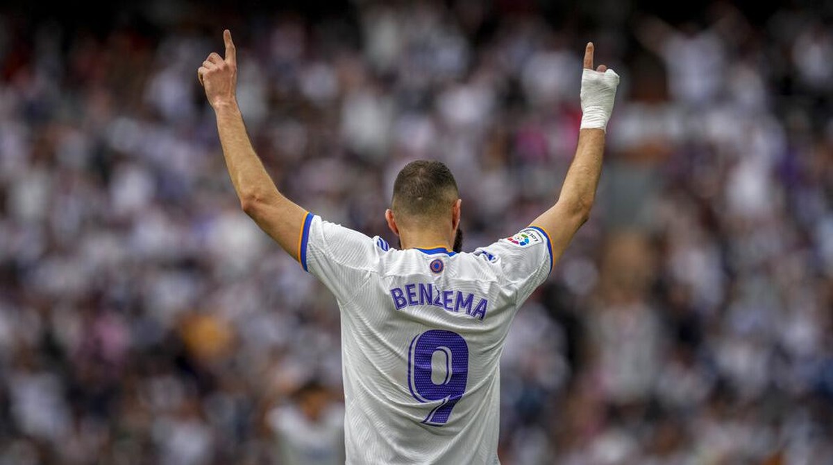 Karim Benzema tak tertekan menghadapi final Liga Champions (Foto: (AP/Bernat Armangue)