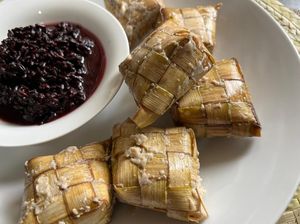 Ketupat Ketan Khas Sumatra yang Pulen Gurih, Sajian Istimewa Hari Raya