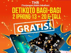 Serbu!! detikOto Kasih THR iPhone 13 dan Puluhan e-Toll, Gratis
