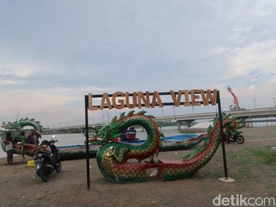 Yang Mudik ke Bantul, Bisa Lho Menanti Sunset di Laguna View