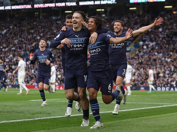 Man City Geser Liverpool dari Puncak Klasemen Usai Hajar Leeds United