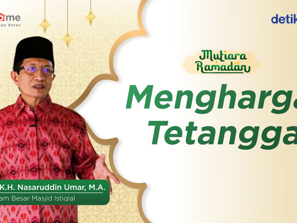 Mutiara Ramadan Nasaruddin Umar: Hargai Tetangga, Rumah Bak Surga Mutiara Ramadan Nasaruddin Umar: Hargai Tetangga, Rumah Bak Surga