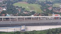 Potret Pantauan Udara Situasi Tol Cikampek H-1 Lebaran