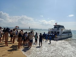 Libur Lebaran, Sehari 2.752 Penumpang ke Nusa Penida via Sanur