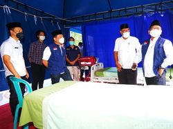 Wabup Sugirah Cek Puskesmas dan Pos Pengamanan Lebaran Banyuwangi