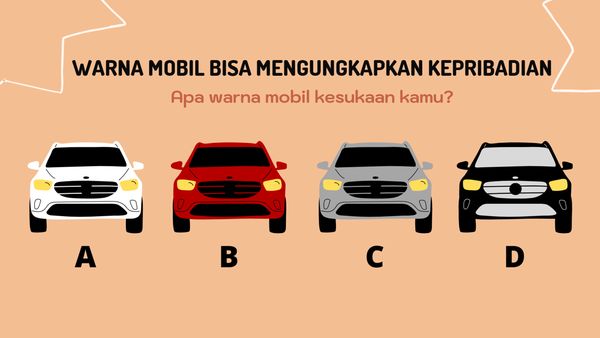 Tes Psikologi Ungkap Kepribadian Lewat Warna Mobil Kesukaan