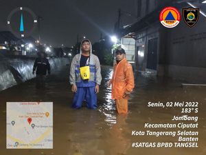 Diguyur Hujan, 10 Titik di Tangerang-Tangsel Terendam Banjir
