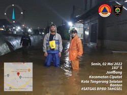 Diguyur Hujan, 10 Titik di Tangerang-Tangsel Terendam Banjir