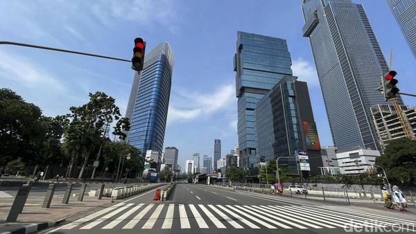 Begini Lengangnya Jakarta Saat Ditinggal Warganya Mudik