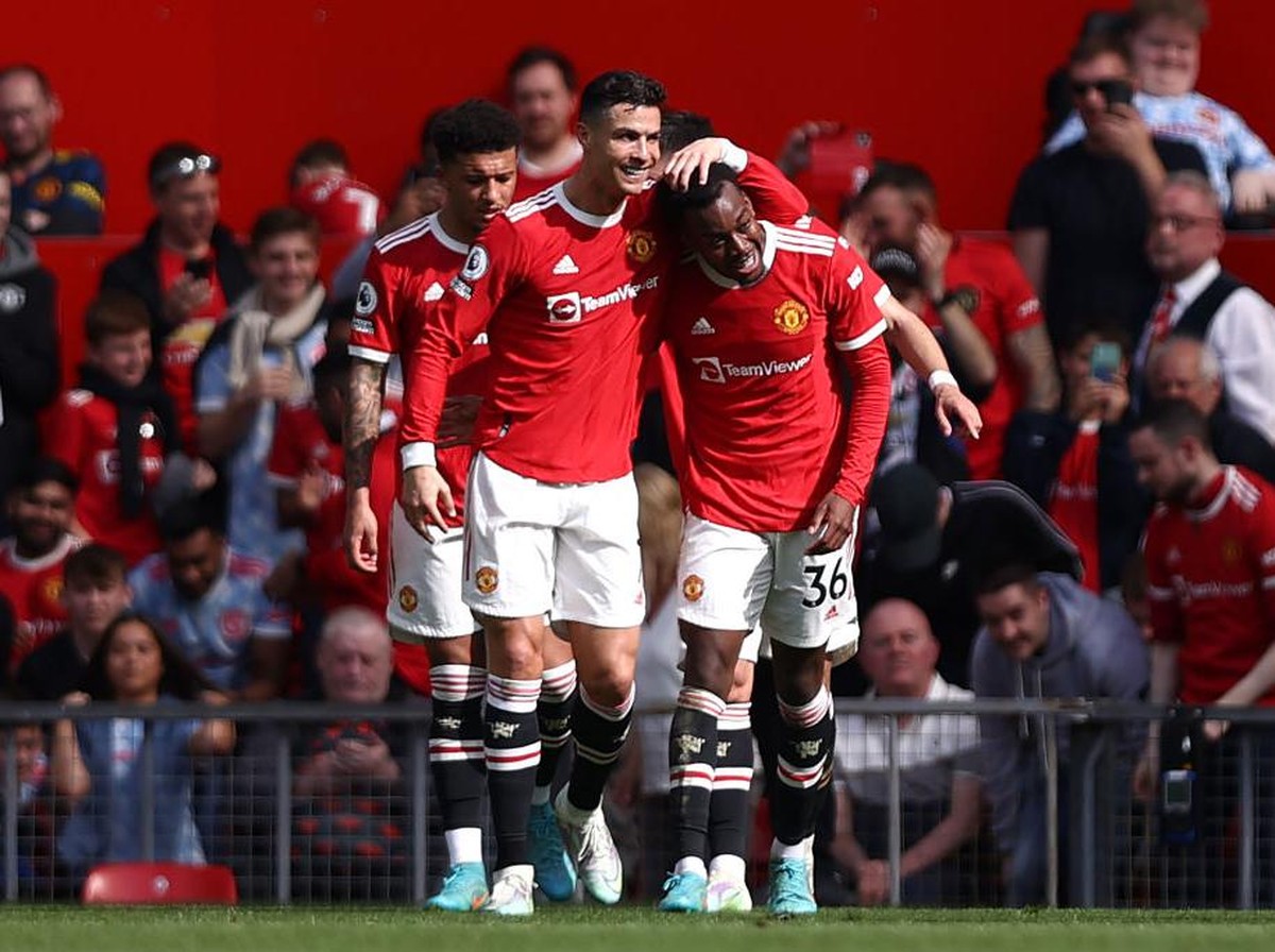 Anthony Elanga sering meminta saran ke Cristiano Ronaldo. (Foto: Getty Images/Naomi Baker)