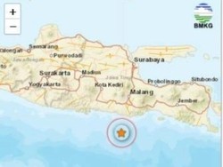 5 Gempa Guncang Jatim Hari Ini