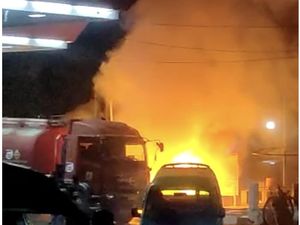 SPBU di Sukabumi Kebakaran, Satu Orang Terluka