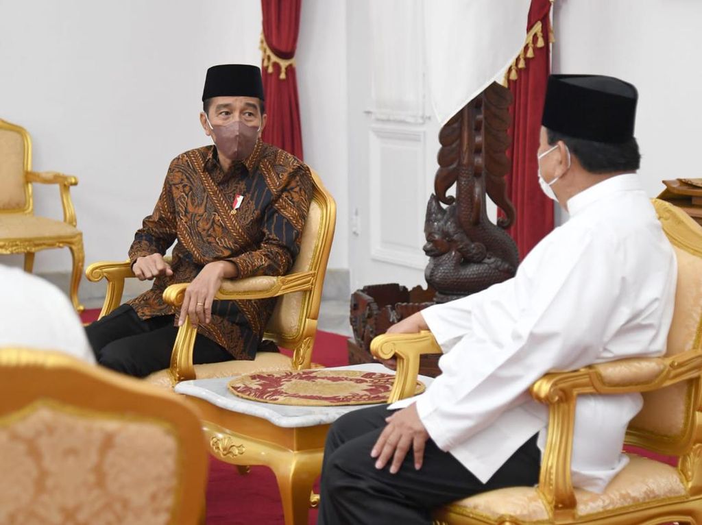 Prabowo Bertemu Jokowi di Istana, Gerindra Dapat Tambahan Kursi?