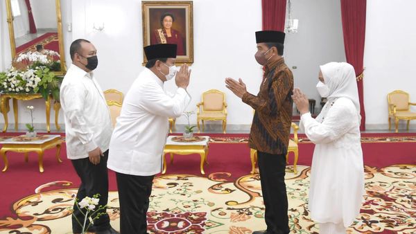 Potret Prabowo Ajak Didit Silaturahmi ke Jokowi-Iriana-Kaesang