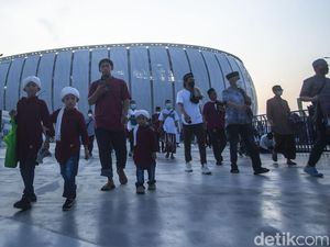 Kesan Warga Salat Id Perdana di JIS: Senang Bisa Jadi Bagian Sejarah