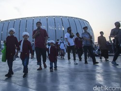 Kesan Warga Salat Id Perdana di JIS: Senang Bisa Jadi Bagian Sejarah