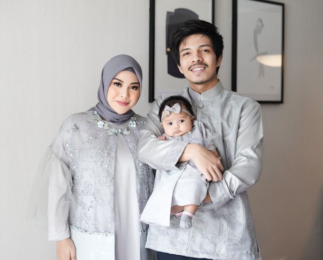 Momen Lebaran Perdana Atta dan Aurel sebagai orang tua.