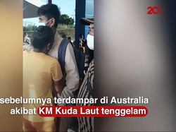 Video Momen Haru Nelayan NTT Pulang Usai Terdampar di Australia