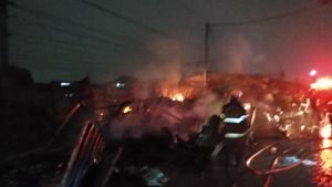 Pasar Kemiri Depok Kebakaran