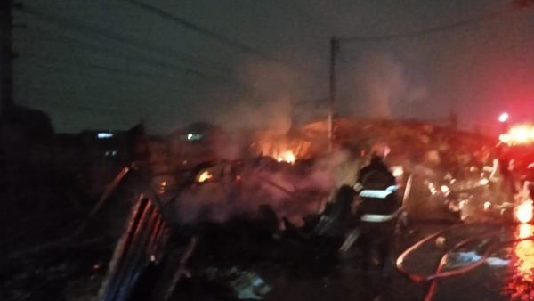 Pasar Kemiri Depok Kebakaran