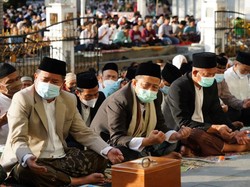Salat Idul Fitri Berjemaah, Bupati Garut Bahas soal Tingkat Kemiskinan
