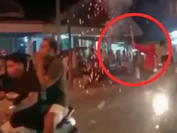 Jari Pemuda di Sampang Putus Gegara Main Petasan Saat Takbir Keliling