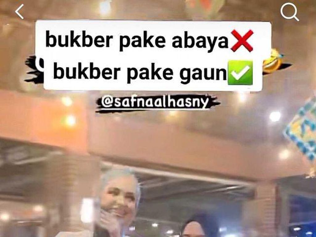 Viral Wanita Bukber Pakai Gaun Pengantin Dikira Lari dari Nikahan, Faktanya..