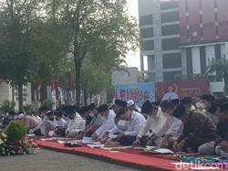 Hendi Salat Id di Balkot Semarang: Maaf Jika Ada Kebijakan Bikin Tak Nyaman