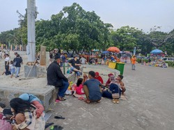 Beragam Alasan Warga Kunjungi Ancol di Hari Pertama Lebaran 2022