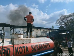 Ungkap Penyebab Kebakaran Pasar Mebel Gilingan Solo, Polisi Periksa 13 Saksi