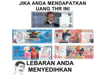 10 Meme Lebaran Nggak Dapet THR, Yang Sabar Bos!