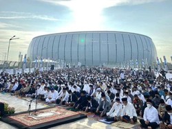 Alasan Sahroni dan M Taufik Salat Id di JIS Bareng Anies