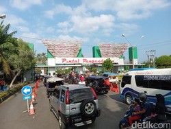 Lebaran Hari Kedua, Pantai Pangandaran Mulai Diserbu Wisatawan