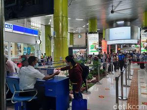H+1 Lebaran, Masih Banyak Pemudik Berangkat dari Stasiun Gambir