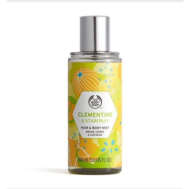 The Body Shop Superfood Hair & Body Mist untuk mengatasi bau tak sedap pada rambut
