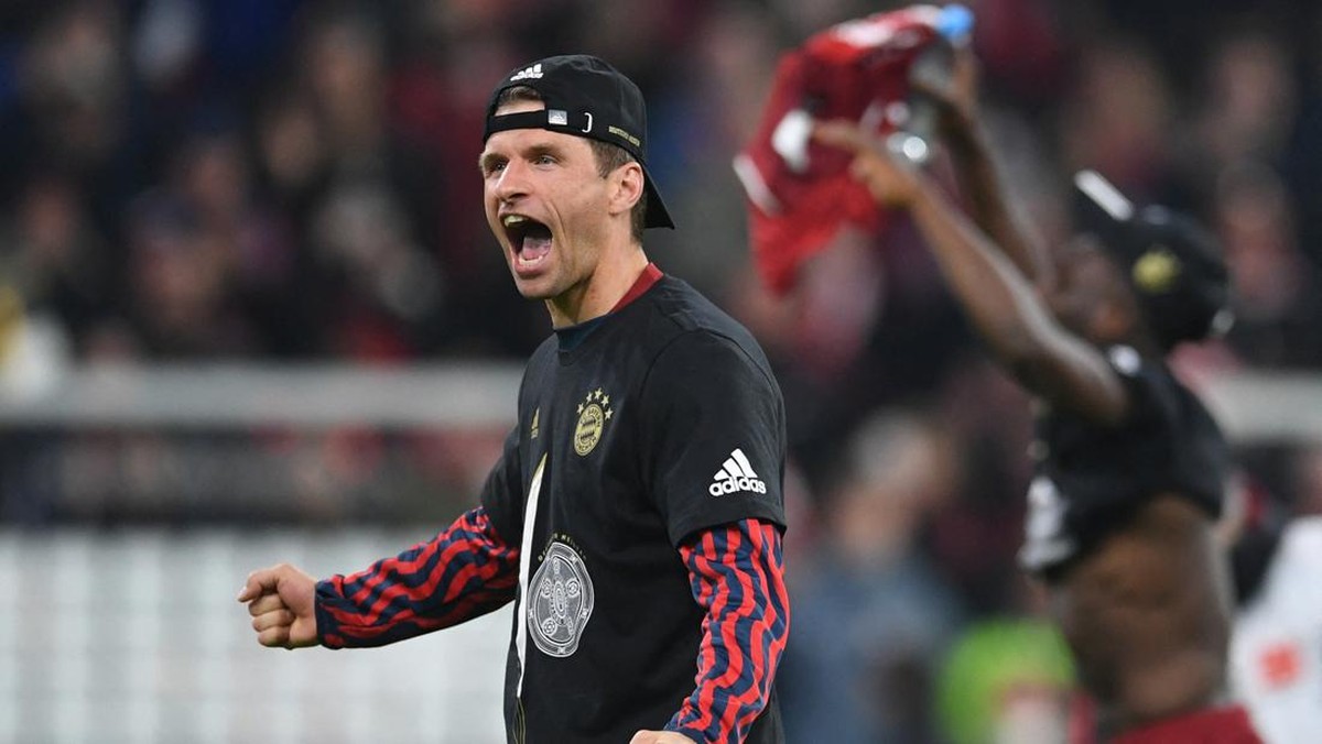 Thomas Mueller di Bayern Munich hingga 2024 (REUTERS/ANDREAS GEBERT)
