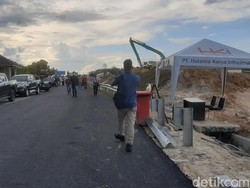Macet Parah, Tol Pekanbaru-Bangkinang Sempat Tutup Sementara