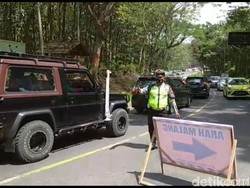 Volume Kendaraan di Blitar Naik 70 Persen Lebaran Hari Kedua