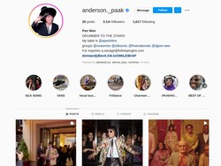 Loh?? Foto Profil IG Rapper Anderson .Paak Berubah Jadi Pak Tarno