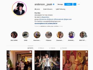 Loh?? Foto Profil IG Rapper Anderson .Paak Berubah Jadi Pak Tarno Loh?? Foto Profil IG Rapper Anderson .Paak Berubah Jadi Pak Tarno