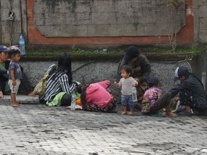Gepeng Berjubel saat Turis Padati Ubud