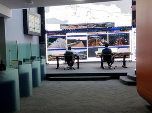 Intip Command Center Jalan Tol Pertama di RI Milik Jasa Marga