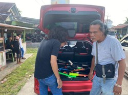 Viral Remaja Tembaki Pengendara, Polres Agam Sita Puluhan Pistol Mainan