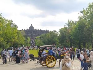 Pengelola Singgung Larangan Naik ke Candi Bobudur Pengaruhi Jumlah Wisatawan Pengelola Singgung Larangan Naik ke Candi Bobudur Pengaruhi Jumlah Wisatawan